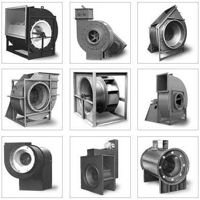 Industrial process and ventilation ventilators, fans, blowers